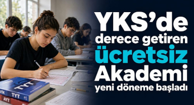 YKS'de derece getiren ücretsiz Akademi yeni döneme başladı