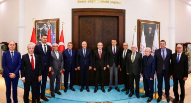 Ahilik Haftası’nda Oda Başkanları ve Temsilcilerinden Vali Turan’a Ziyaret 