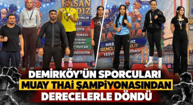 Demirköy’ün Sporcuları Muay Thai Şampiyonasından Derecelerle Döndü