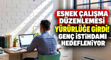 Esnek Çalışma Düzenlemesi Yürürlüğe Girdi! Genç İstihdamı Hedefleniyor