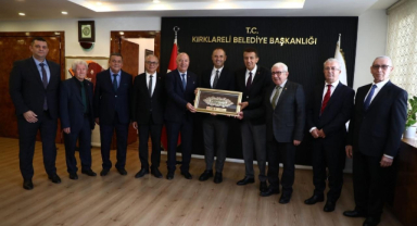 Kırklareli Esnaf Odaları Başkanları Ahilik Haftası'nda Bir Araya Geldi 