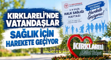 Kırklareli'nde Vatandaşlar Sağlık İçin Harekete Geçiyor