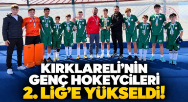 Kırklareli’nin Genç Hokeycileri 2. Lig’e Yükseldi!