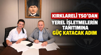 Kırklareli TSO’dan Yerel İşletmelerin Tanıtımına Güç Katacak Adım