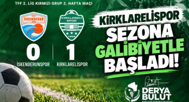 Kırklarelispor Sezona Galibiyetle Başladı