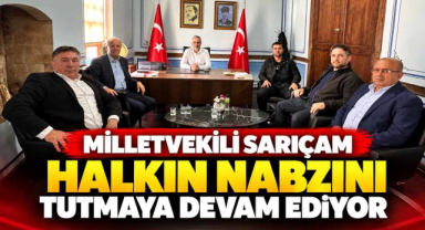 Milletvekili Sarıçam Halkın Nabzını Tutmaya Devam Ediyor 