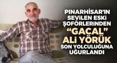 Pınarhisar’ın Sevilen Eski Şoförlerinden “Gacal” Ali Yörük Son Yolculuğuna Uğurlandı