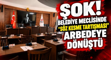 Şok! Belediye Meclisinde “Söz Kesme Tartışması” Arbedeye Dönüştü