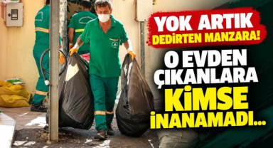 Yok Artık Dedirten Manzara! O Evden Çıkanlara Kimse İnanamadı...