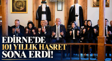 101 Yıllık Hasret Sona Erdi! Muradiye Mevlevihanesi Yeniden Açıldı
