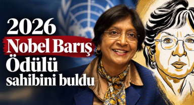2026 Nobel Barış Ödülü sahibini buldu