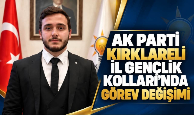 AK Parti Kırklareli İl Gençlik Kolları’nda Görev Değişimi
