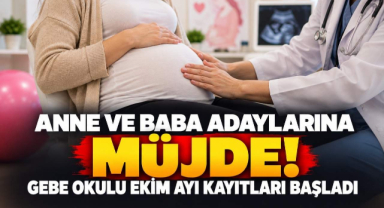 Anne ve Baba Adaylarına Müjde! Gebe Okulu Ekim Ayı Kayıtları Başladı 