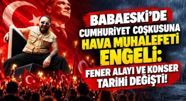 Babaeski'de Cumhuriyet Coşkusuna Hava Muhalefeti Engeli: Fener Alayı ve Konser Tarihi Değişti!