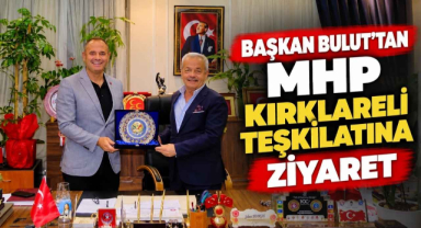 Başkan Bulut’tan MHP Kırklareli Teşkilatına Ziyaret