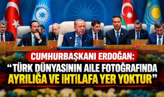 Cumhurbaşkanı Erdoğan: