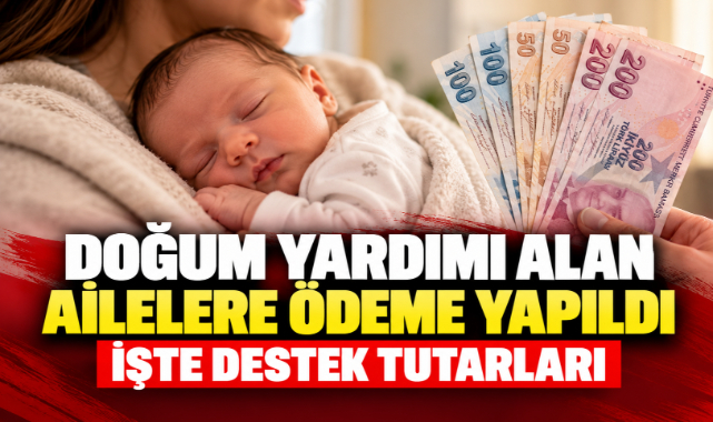 Doğum Yardımı Alan Ailelere Ödeme Yapıldı, İşte Destek Tutarları