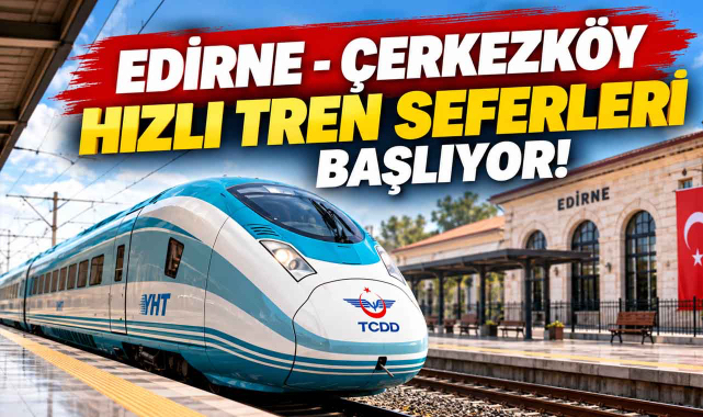 Hızlı Tren Açıldı, Peki Vatandaş Ne Zaman Binecek? İşte Karşılıklı Sefer Saatleri