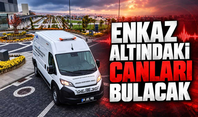 Enkaz Altındaki Canları Bulacak Teknoloji Tekirdağ'da