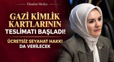 Gazi Kimlik Kartlarının Teslimatı Başladı! Ücretsiz Seyahat Hakkı da Verilecek