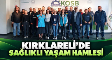 Kırklareli’de Sağlıklı Yaşam Hamlesi