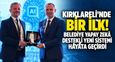 Kırklareli’nde Bir İlk! Belediye Yapay Zekâ Destekli Yeni Sistemi Hayata Geçirdi