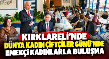 Kırklareli’nde Dünya Kadın Çiftçiler Günü’nde Emekçi Kadınlarla Buluşma 