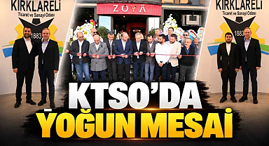 Kırklareli Ticaret ve Sanayi Odası'nda Yoğun Mesai..