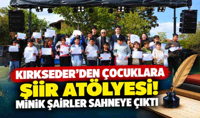 Minik Şairler Kızılcıkdere’de Sahneye Çıktı