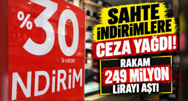Sahte İndirimlere Ceza Yağdı! Rakam 249 Milyon Lirayı Aştı