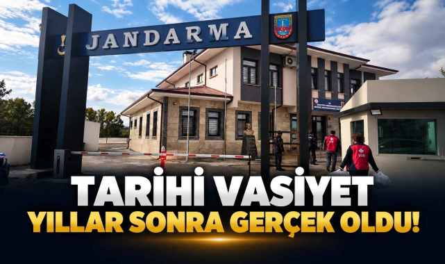 Tarihi Vasiyet Yıllar Sonra Gerçek Oldu!