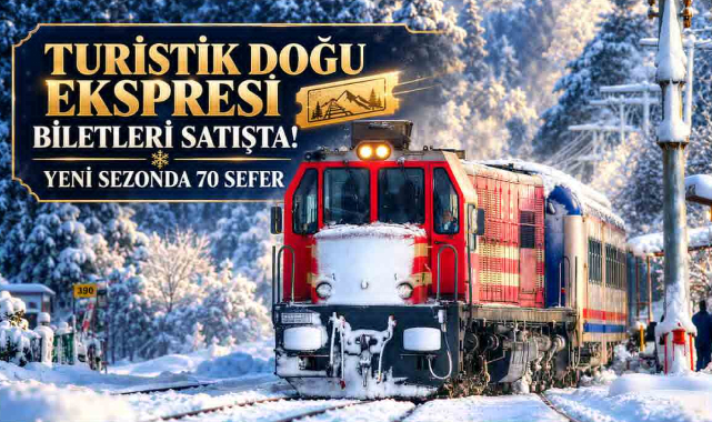 Turistik Doğu Ekspresi Biletleri Satışta! Yeni Sezonda 70 Sefer