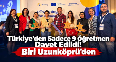 Türkiye'den Sadece 9 Öğretmen Davet Edildi! Biri Uzunköprü'den