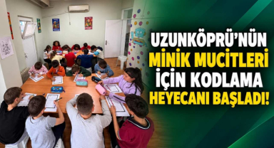 Uzunköprü’nün Minik Mucitleri İçin Kodlama Heyecanı Başladı!