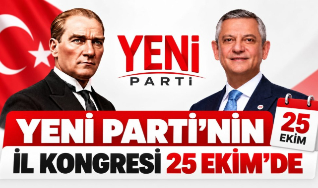 Yeni Parti'de Gözler 25 Ekim'de! Kırklareli İl Kongresi Yapılacak